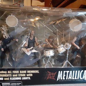 Metallica McFarlane Toys light & sound concert stage